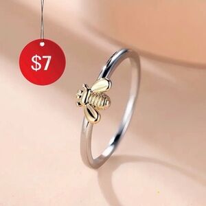 New Bumble Bee gold plated Ring Size 6 Women Jewelry Teen Girl